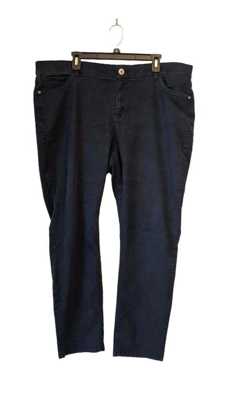 Liz Claiborne Black Mid Rise Skinny Jeans Size 20W